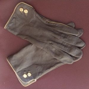 Anne Klein vintage leather gloves